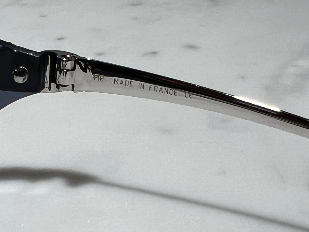 Cartier Panthere C Decor Platinum Sunglasses Glasses Eyeglasses Frame Wood Buffs