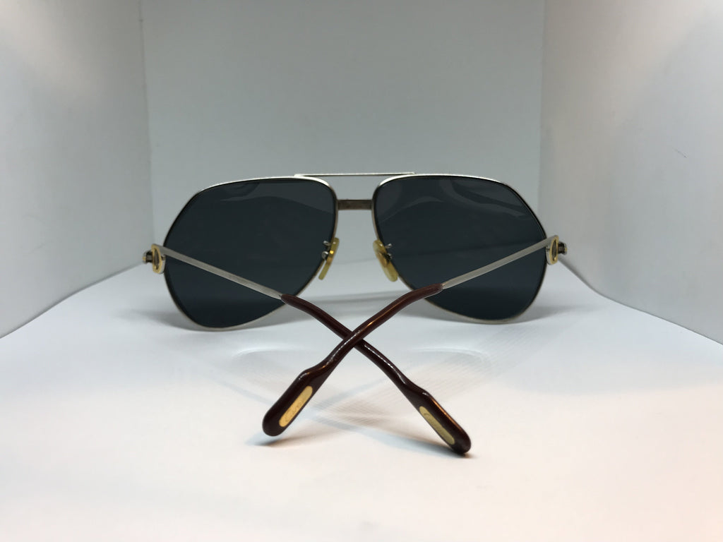 Cartier Teardrop Stainless Gold Vintage Sunglasses - Braglia