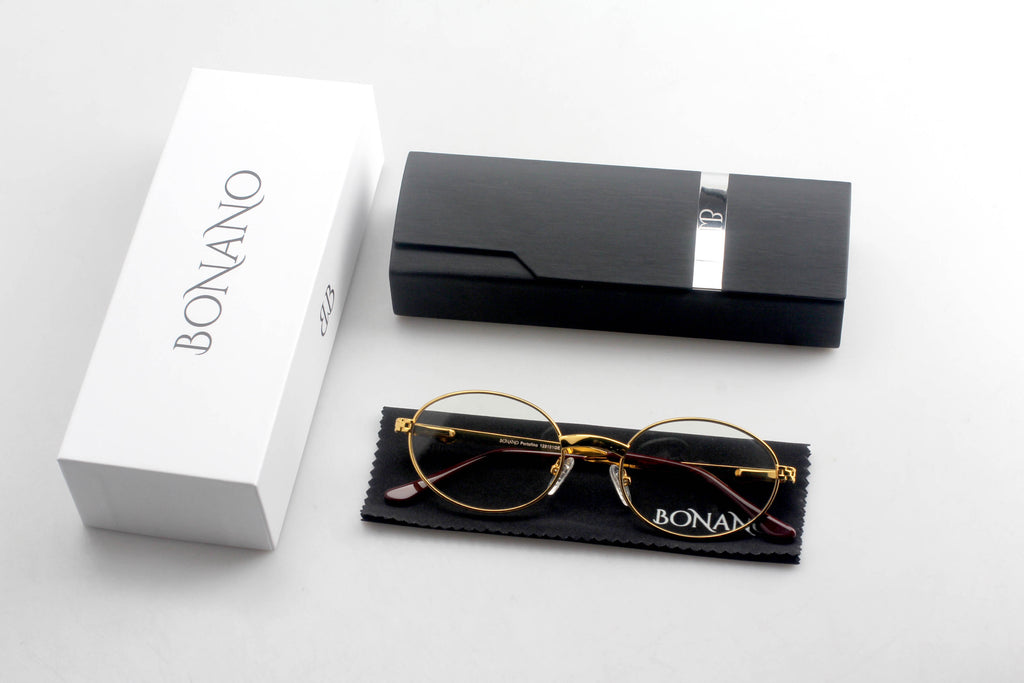 Bonano Portofino Gold Eyeglasses Frame