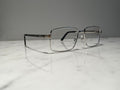 Cartier Santos Full Rim Platinum Sunglasses Glasses Eyeglasses Frame