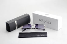 Load image into Gallery viewer, Bonano Venician White Gold Rimless Sunglasses Frame

