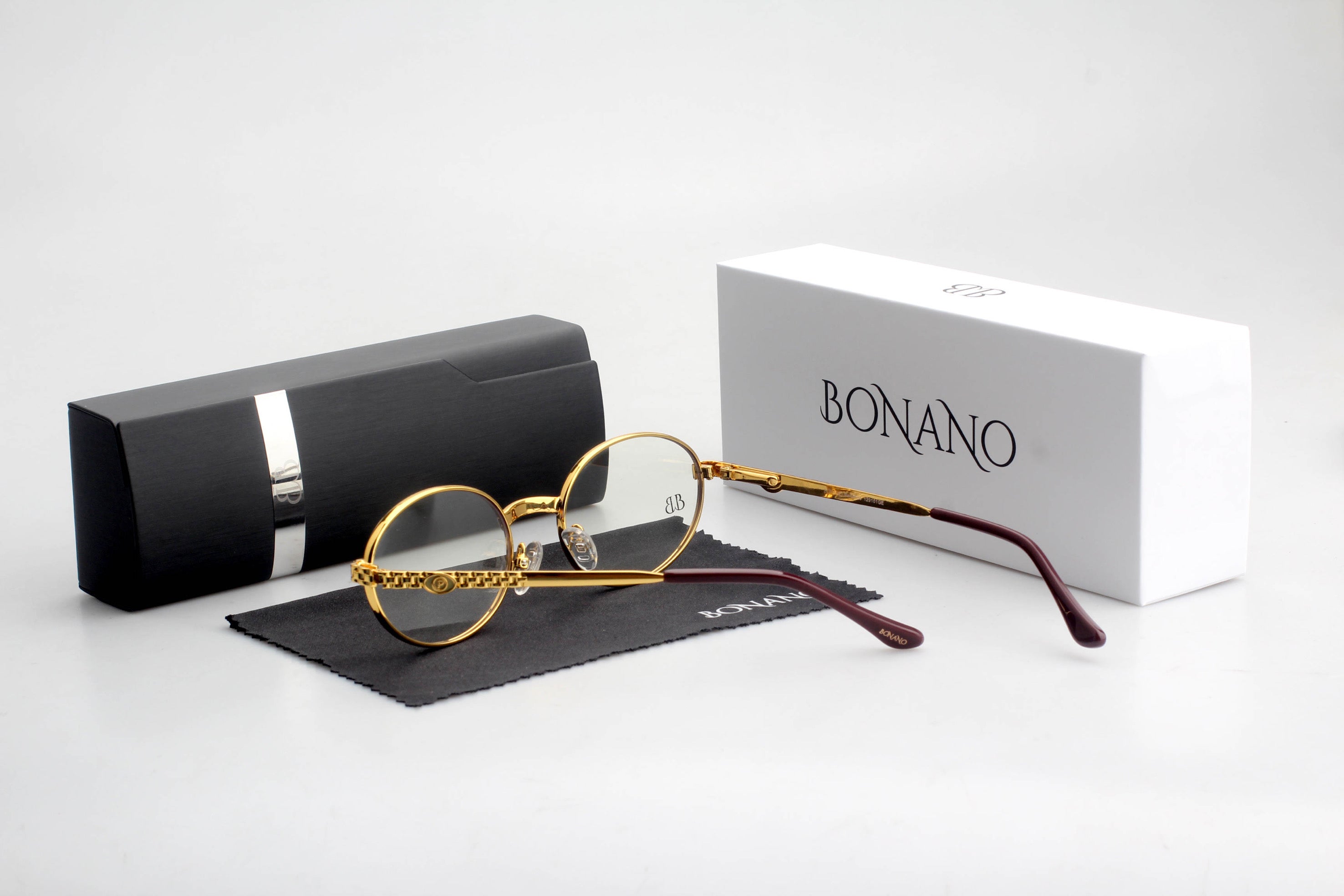 Bonano Portofino Gold Eyeglasses Frame
