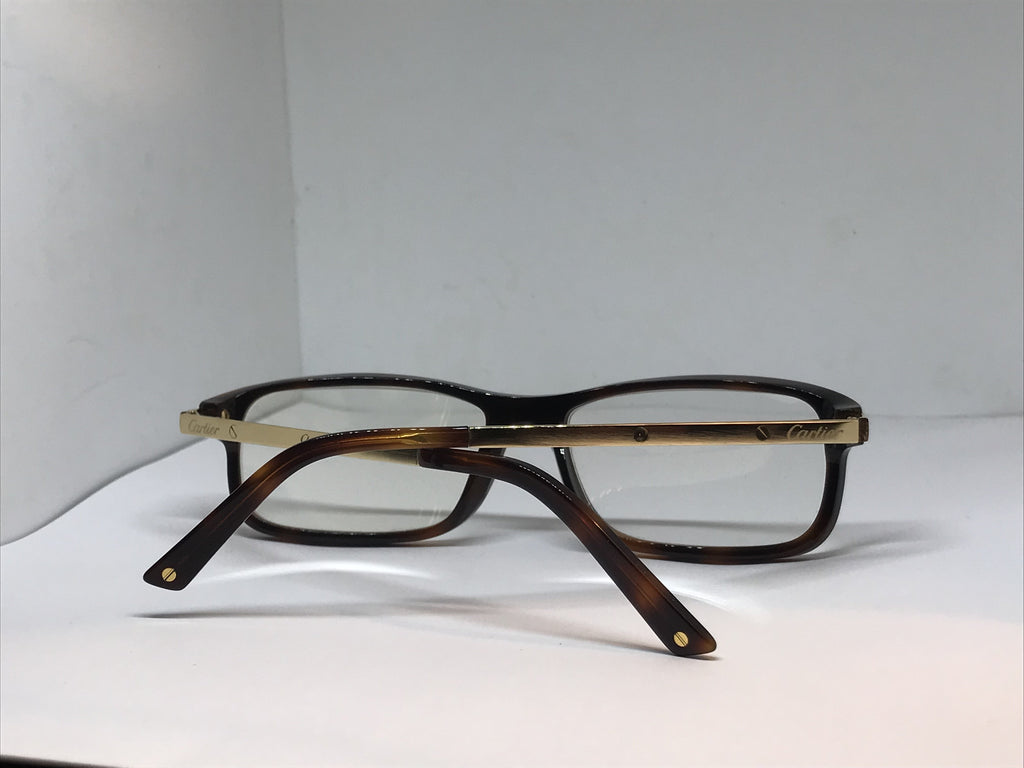 Cartier Santos Gold Vintage Glasses - Braglia