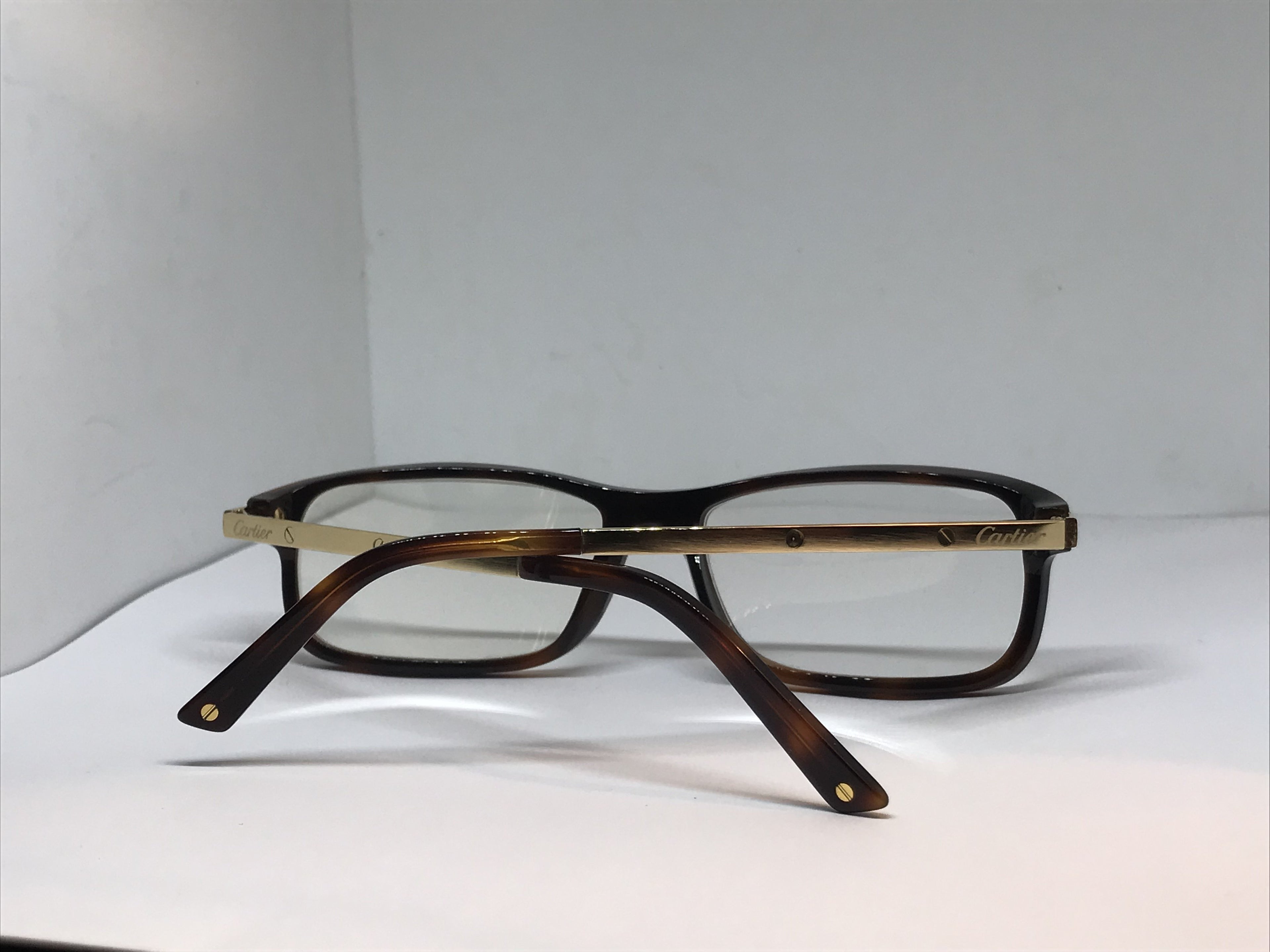 Cartier Santos Gold Vintage Glasses - Braglia