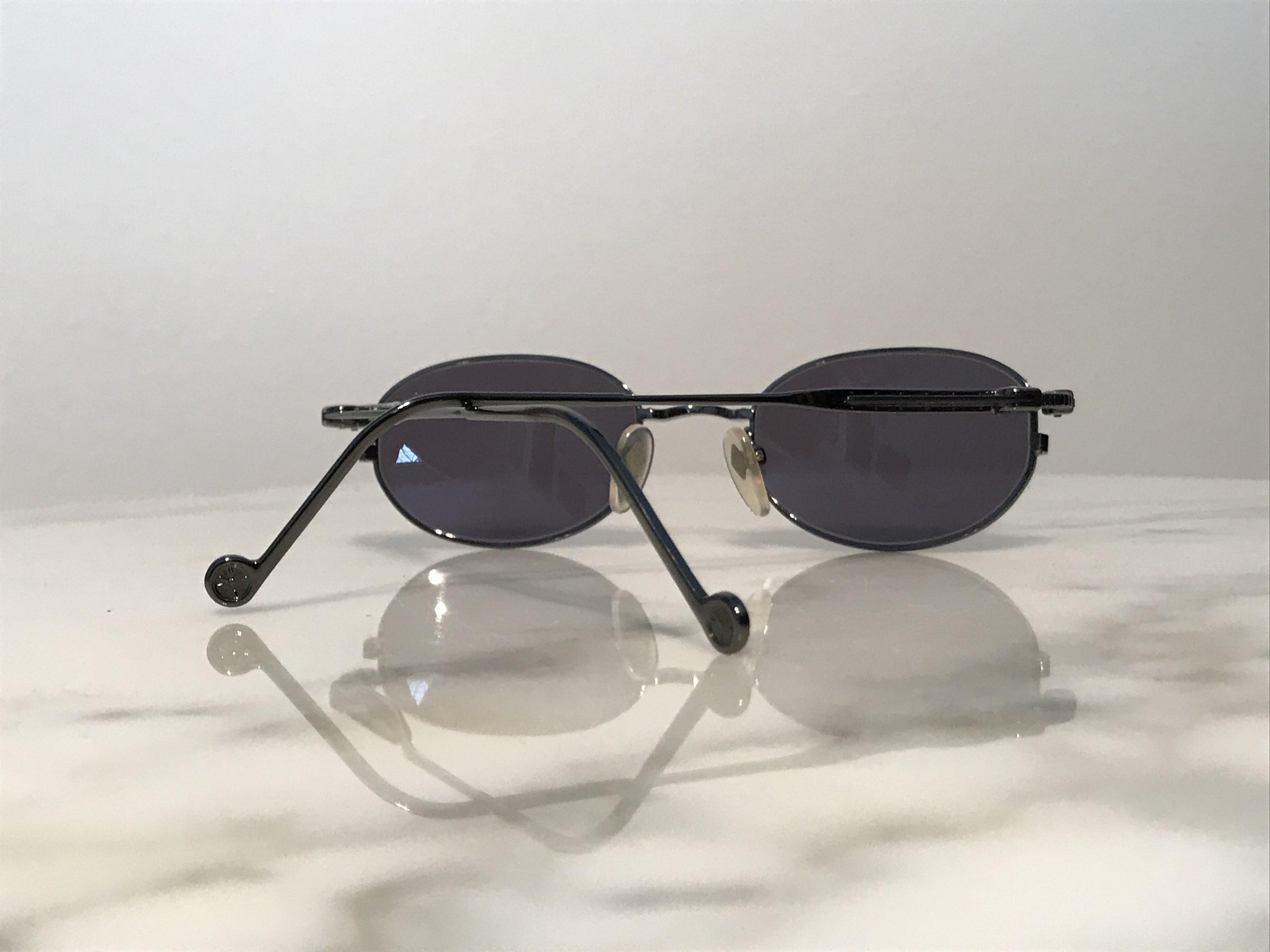 JEAN PAUL GAULTIER 58-8103 GUNMETAL VINTAGE LUXURY SUNGLASSES GLASSES - Braglia