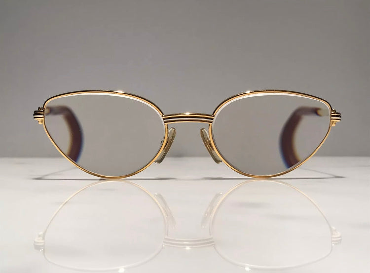 Cartier Rivoli Gold Glasses Sunglasses
