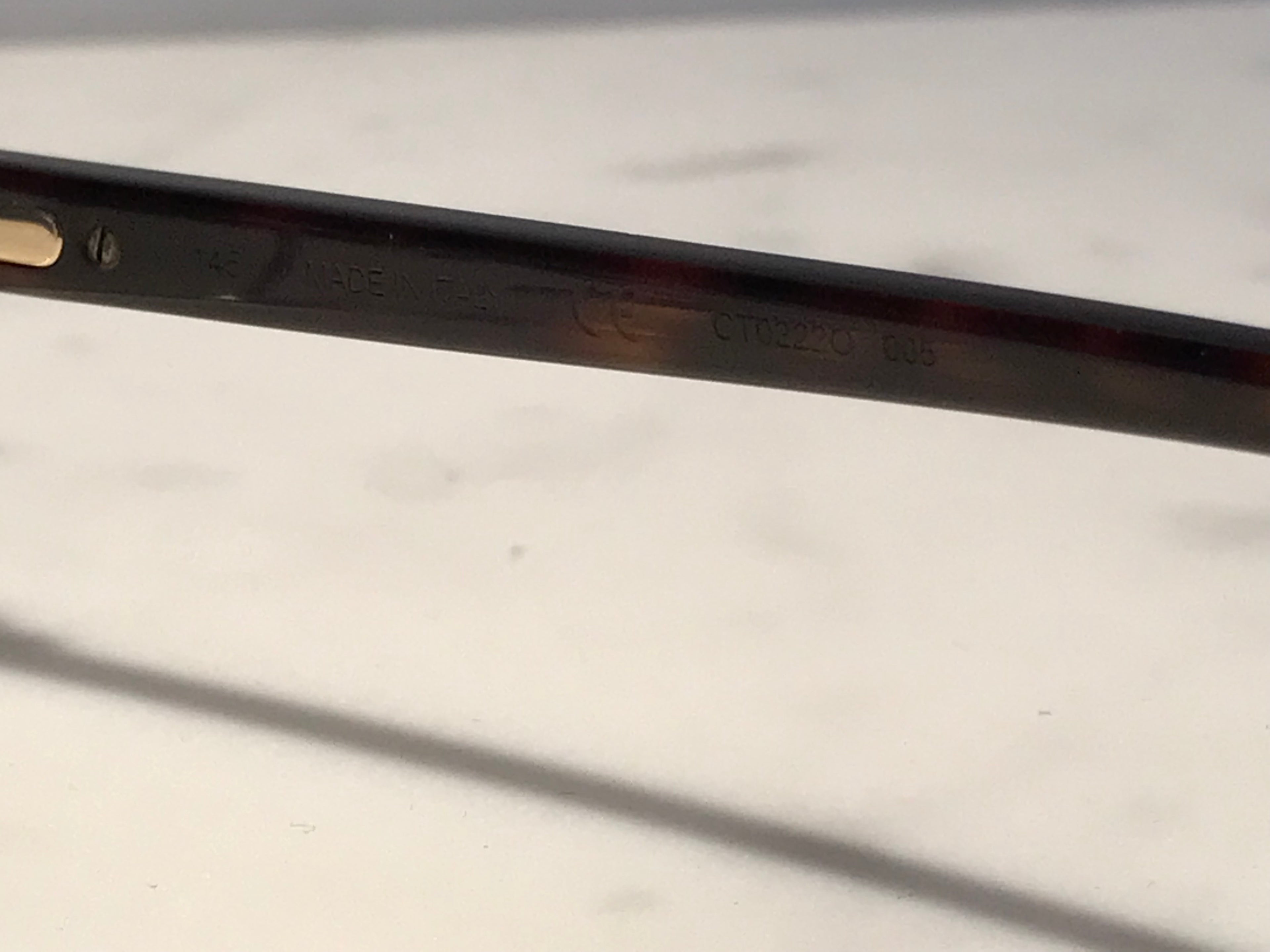 Cartier 2021 Tortoise Glasses Sunglasses