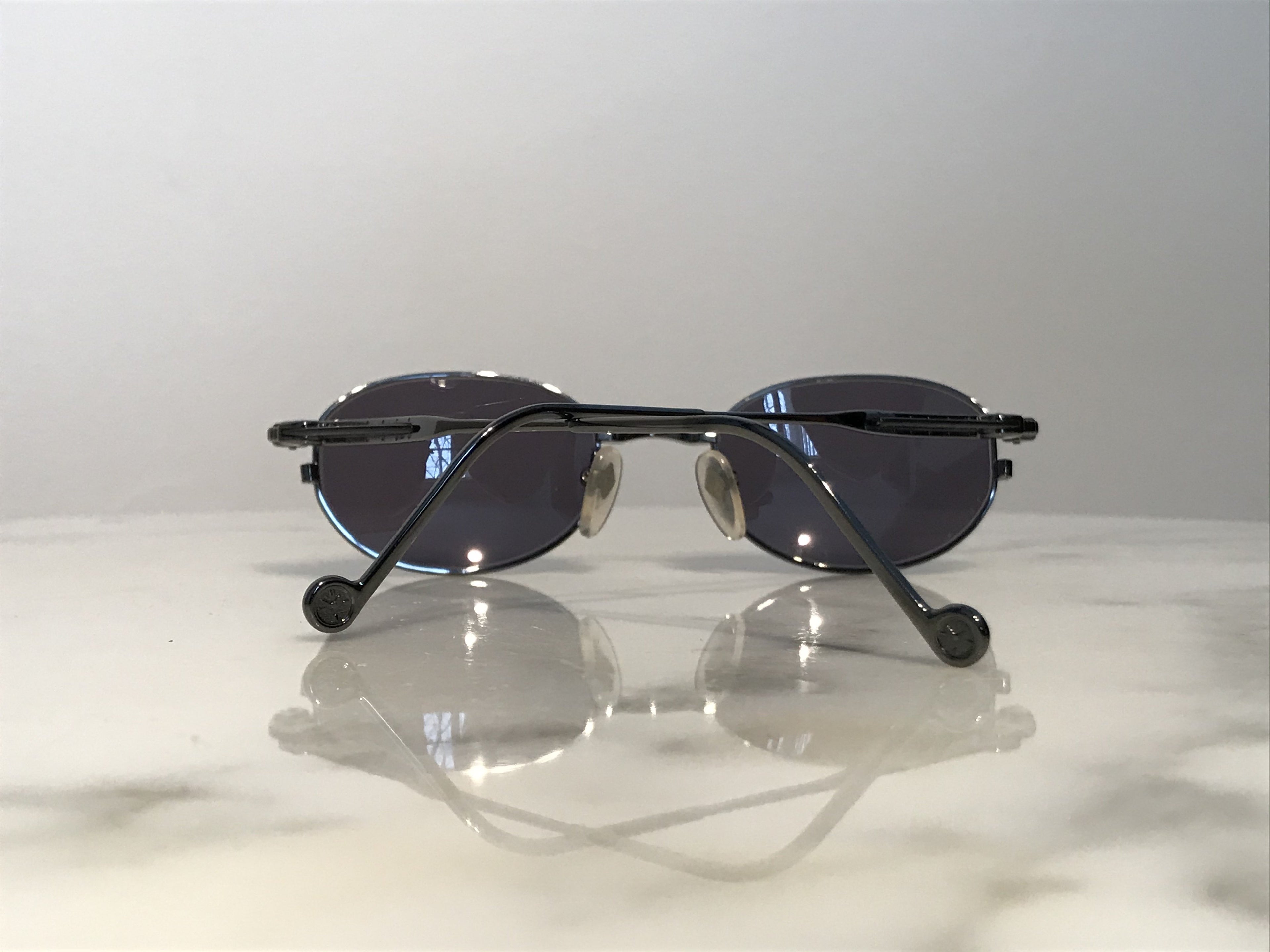 JEAN PAUL GAULTIER 58-8103 GUNMETAL VINTAGE LUXURY SUNGLASSES GLASSES - Braglia