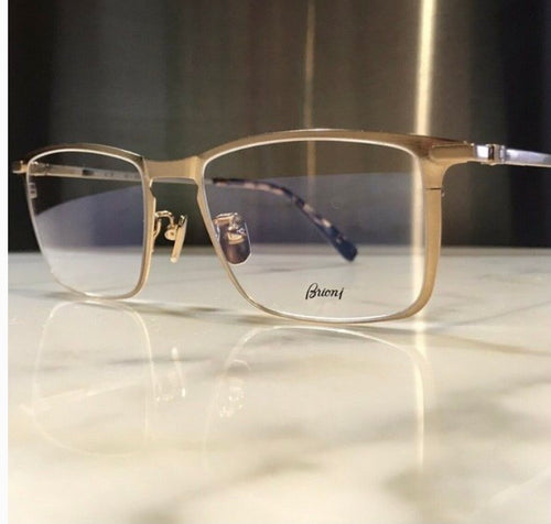 Brioni Vintage Titanium Metal Eyeglasses Sunglasses Frames - Braglia