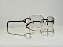 Load image into Gallery viewer, Bonano Venician White Gold Rimless Eyeglasses Frame
