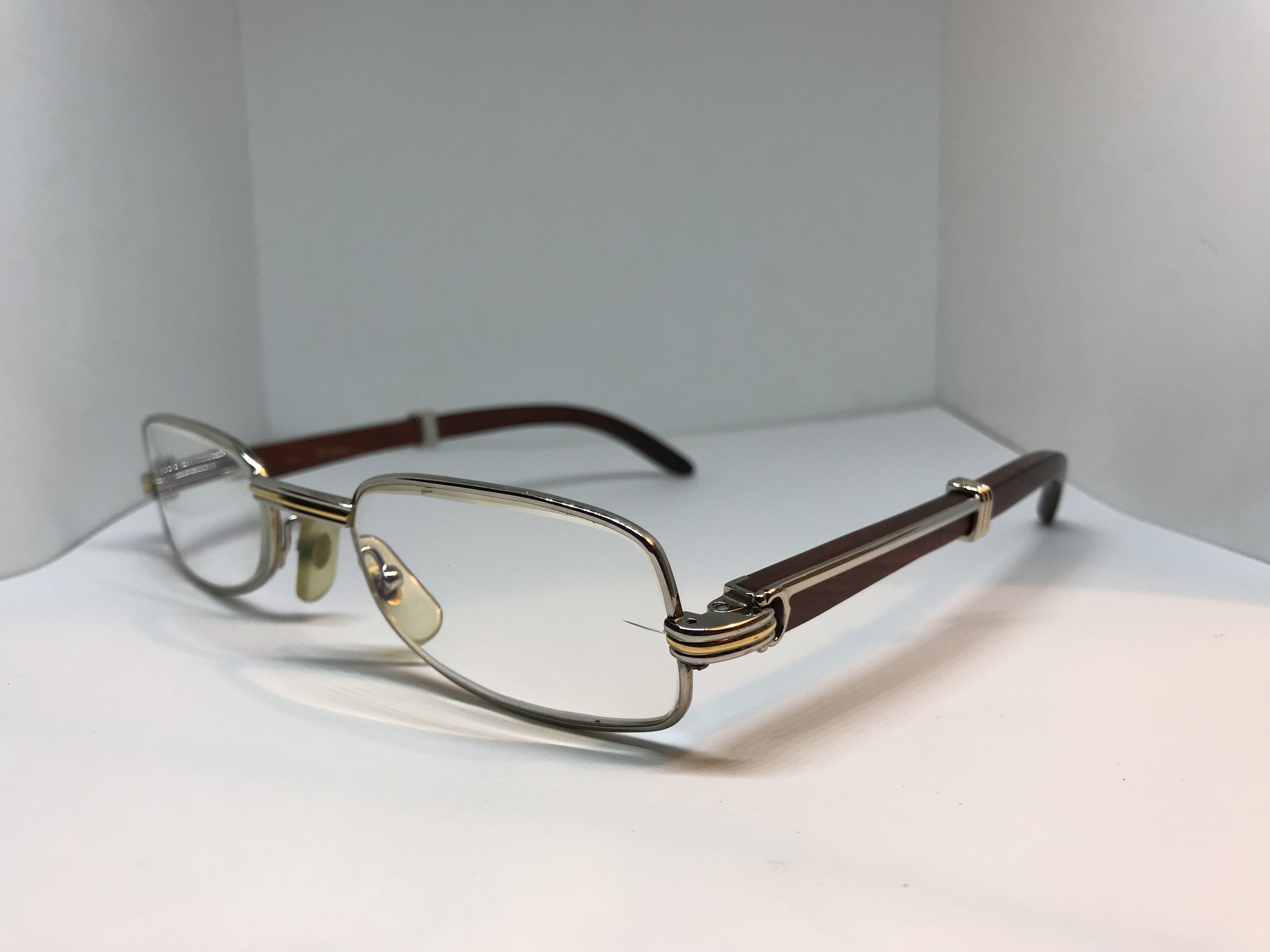 Cartier Platinum Gold Glasses Sunglasses - Braglia