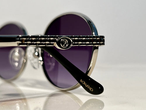 Bonano Portofino White Gold Sunglasses Frame