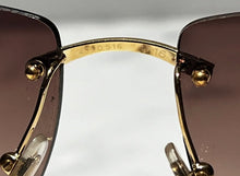 Load image into Gallery viewer, Cartier Logos Wood Gold Vintage Frames Sunglasses Glasses
