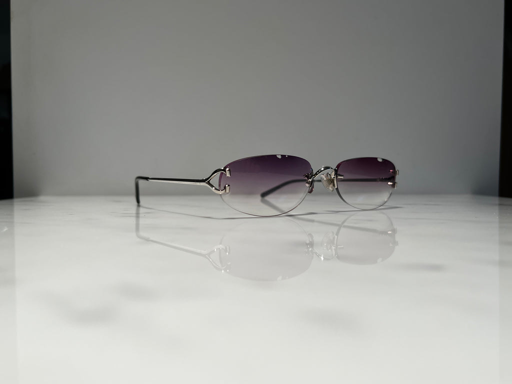 Cartier C’Decor Scala Wire Platinum Sunglasses Glasses