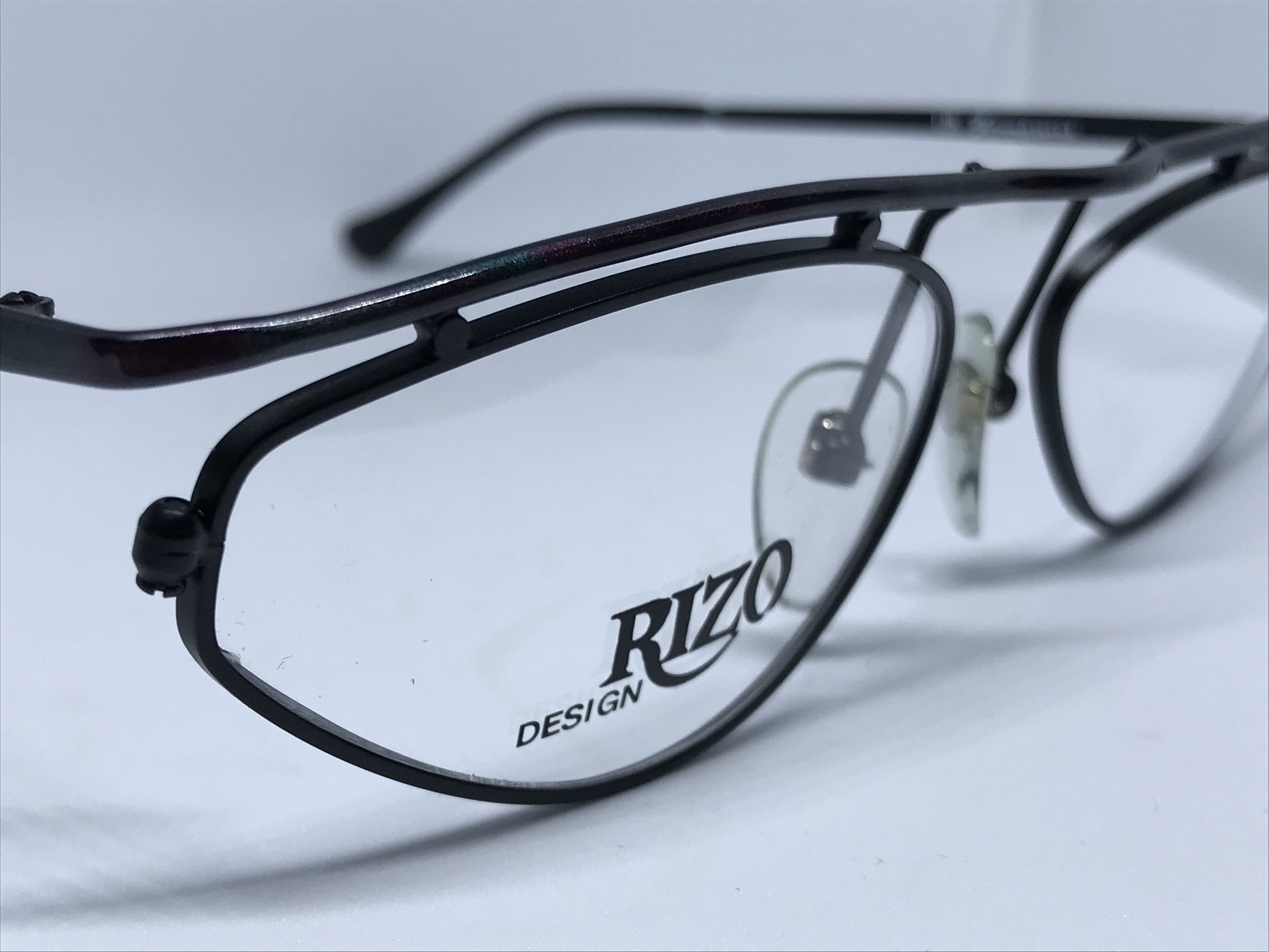 Rizo Design Neo Vintage Metal Eyeglasses - Braglia