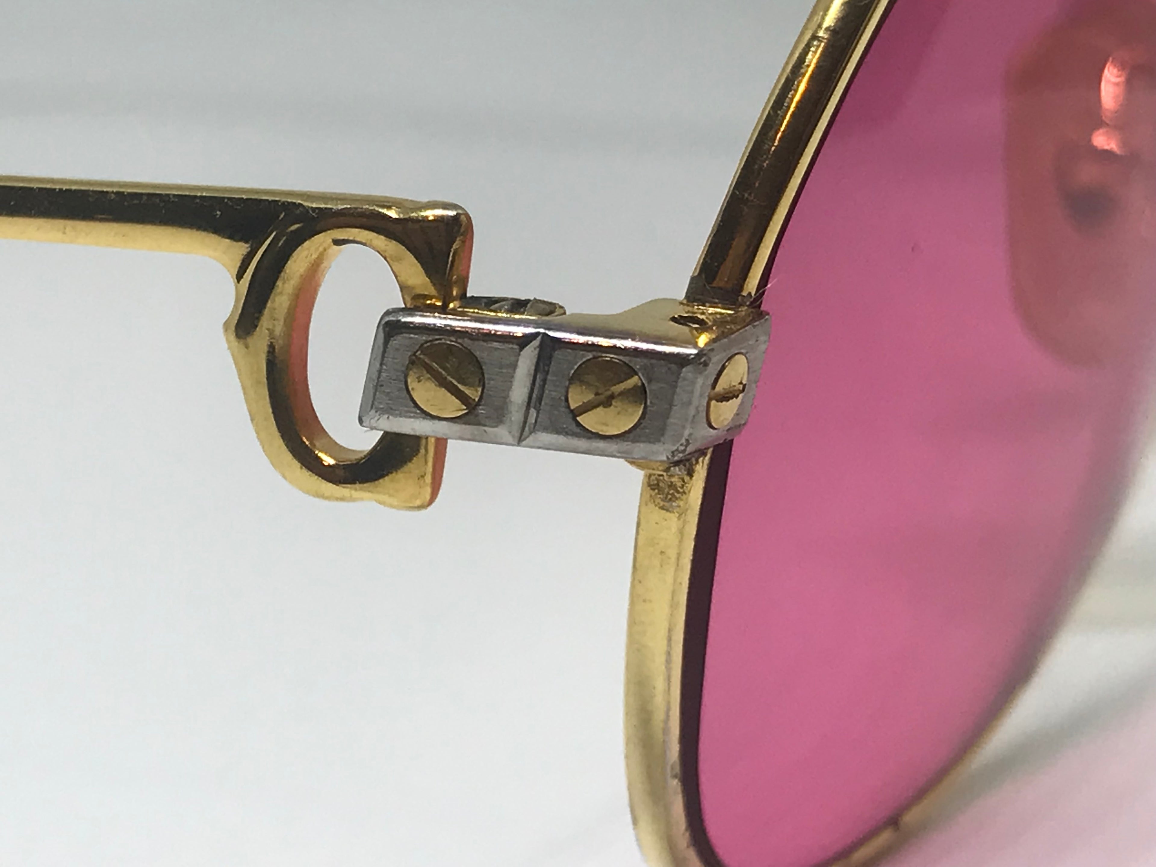 Cartier Santos Gold Diamond Sunglasses - Braglia