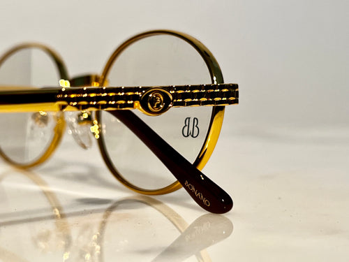 Bonano Portofino Gold Eyeglasses Frame