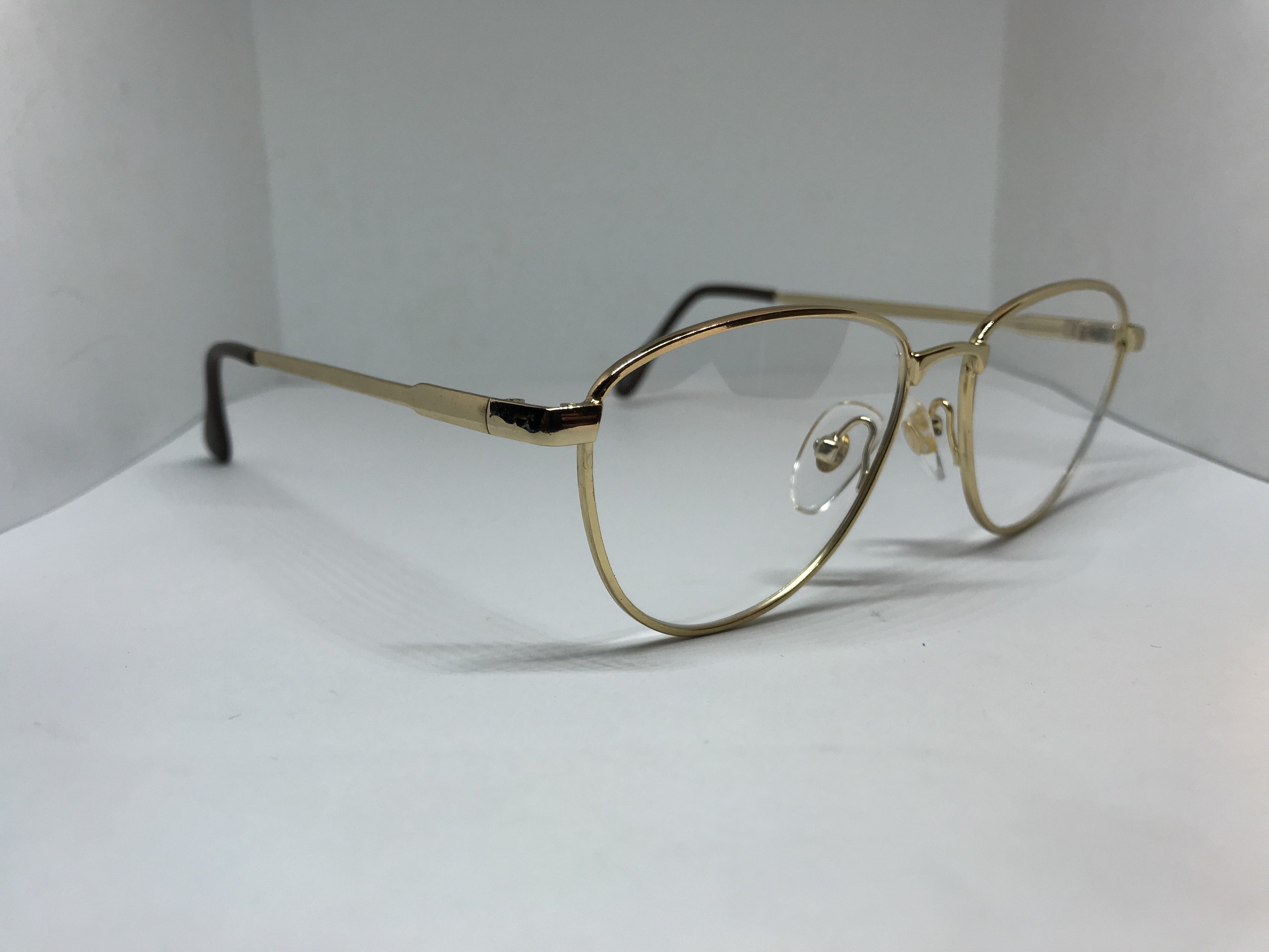 Gormanns Vintage Gold Eyeglasses Frame - Braglia