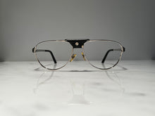 Load image into Gallery viewer, Cartier Santos Dumont Wire Platinum Sunglasses Glasses
