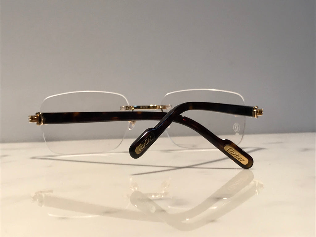 Cartier 2021 Tortoise Glasses Sunglasses