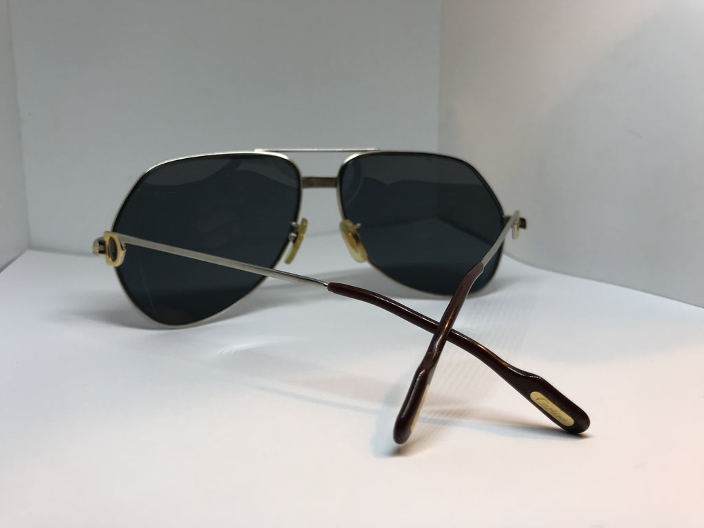 Cartier Teardrop Stainless Gold Vintage Sunglasses - Braglia