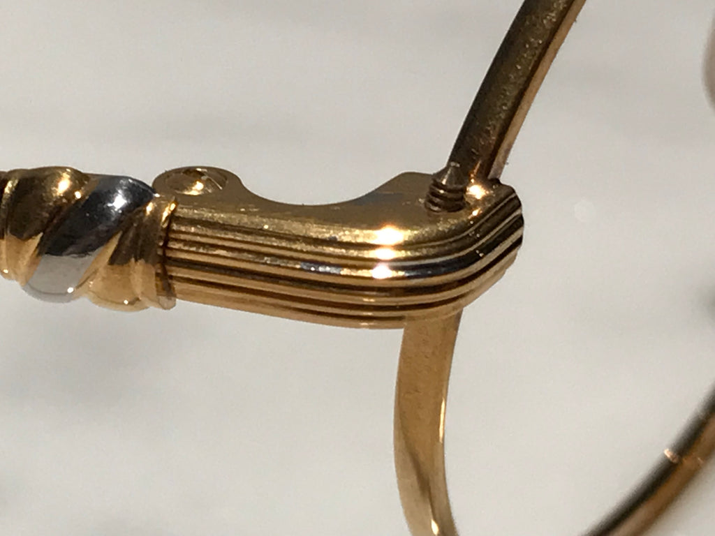Cartier Sorbonne 22k Gold Glasses Sunglasses