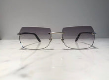 Load image into Gallery viewer, Cartier Santos rimless sunglasses frame
