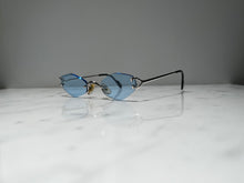 Load image into Gallery viewer, Cartier C’Decor Scala Wire Platinum Sunglasses Glasses Horn Wood Buffs
