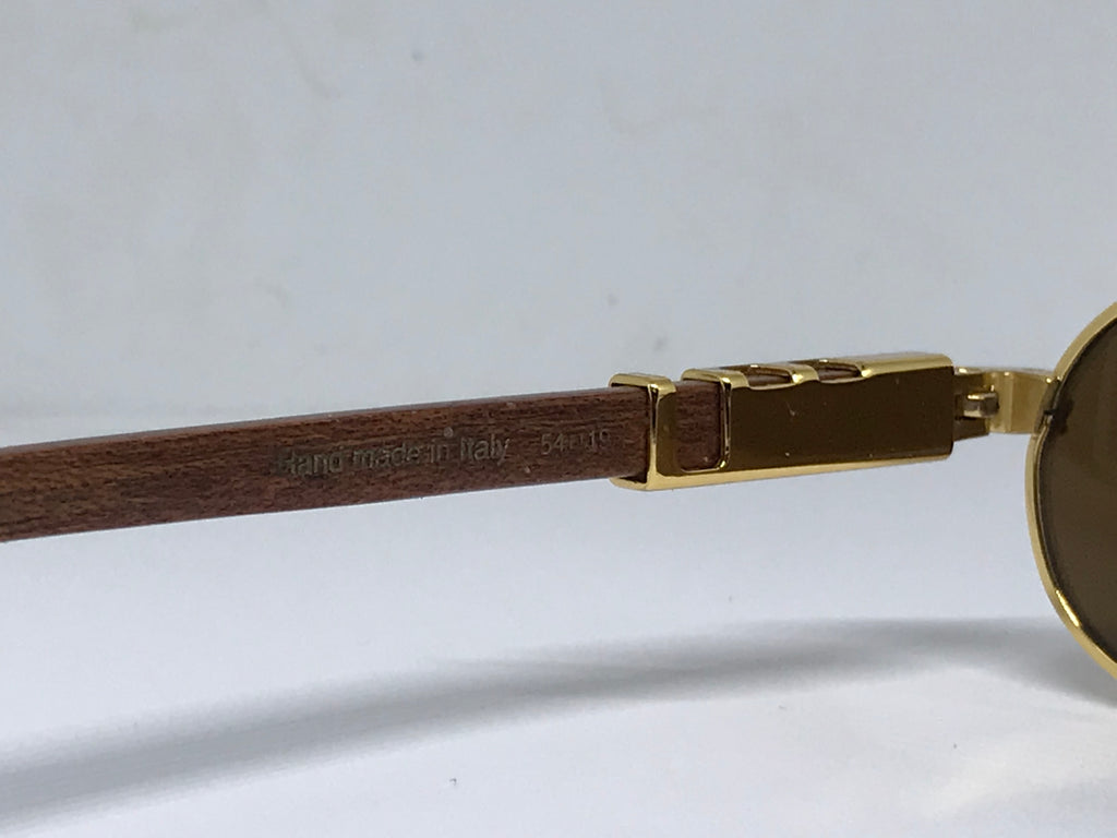 Porta Romana 32 Gold Sunglasses Glasses - Braglia