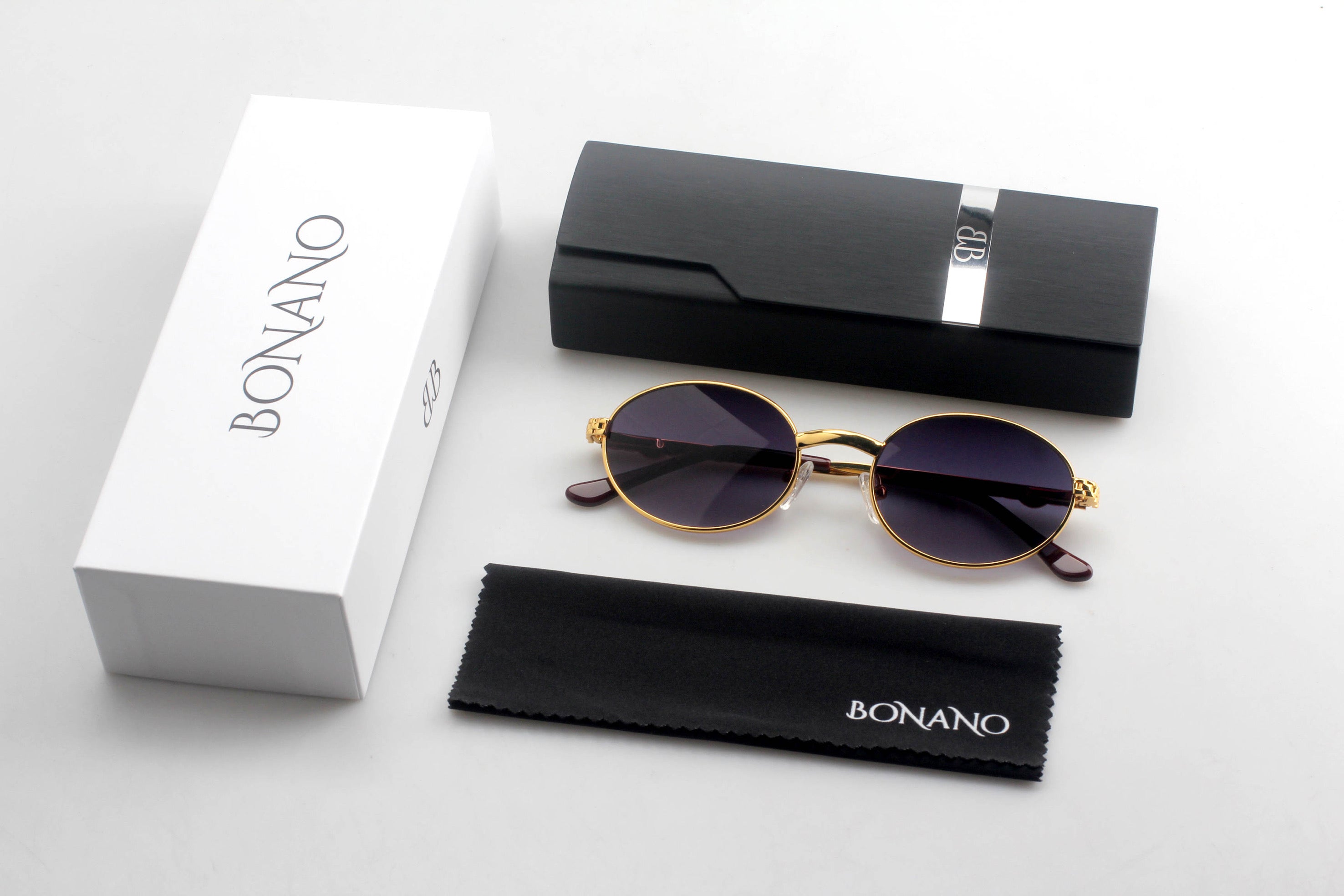 Bonano Portofino Gold Sunglasses Frame