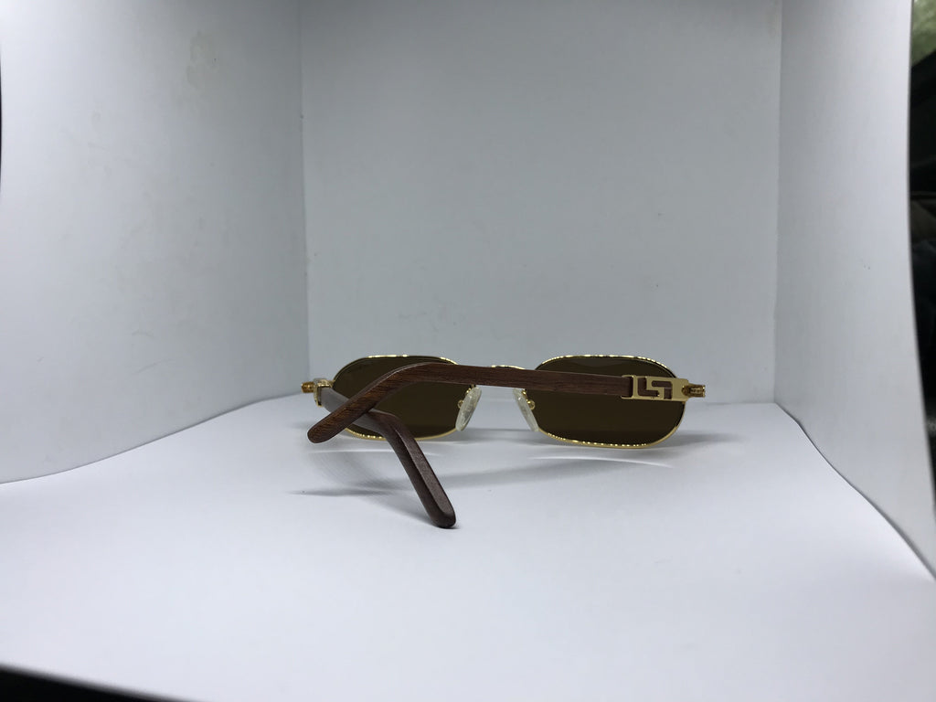 Porta Romana 32 Gold Sunglasses Glasses - Braglia