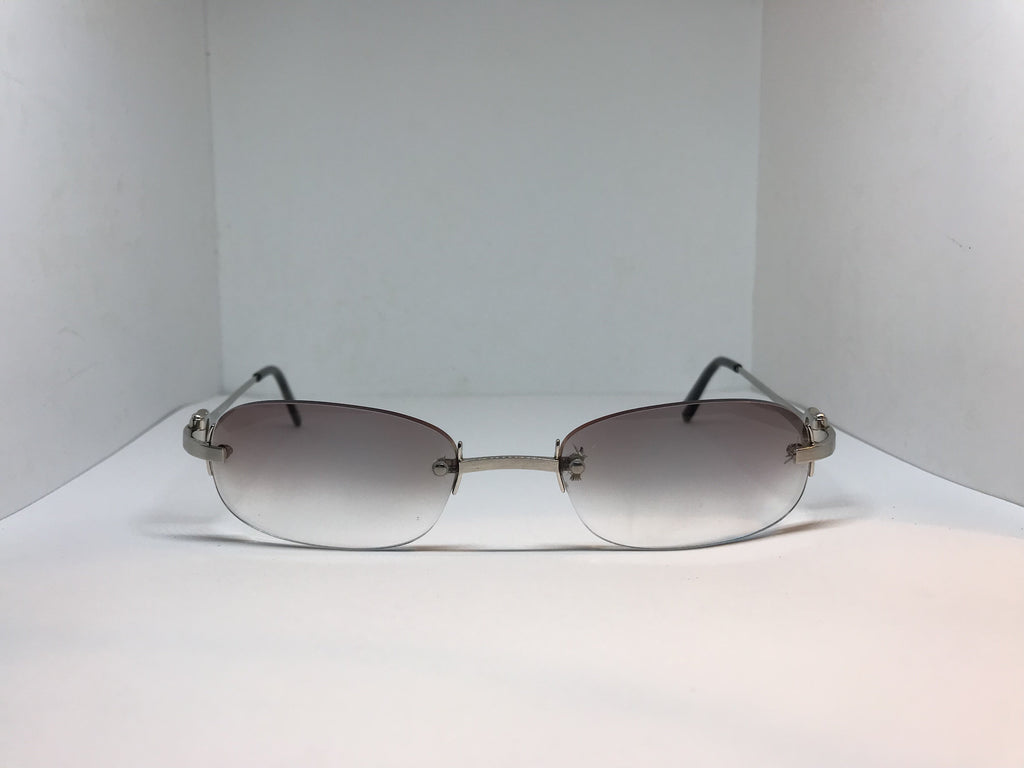 Cartier C’Decor Platinum Brushed Sunglasses Glasses - Braglia