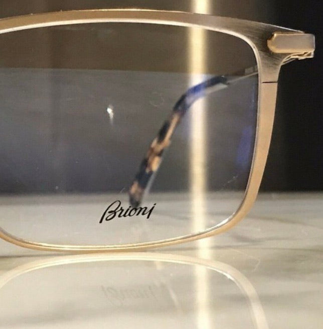 Brioni Vintage Titanium Metal Eyeglasses Sunglasses Frames - Braglia