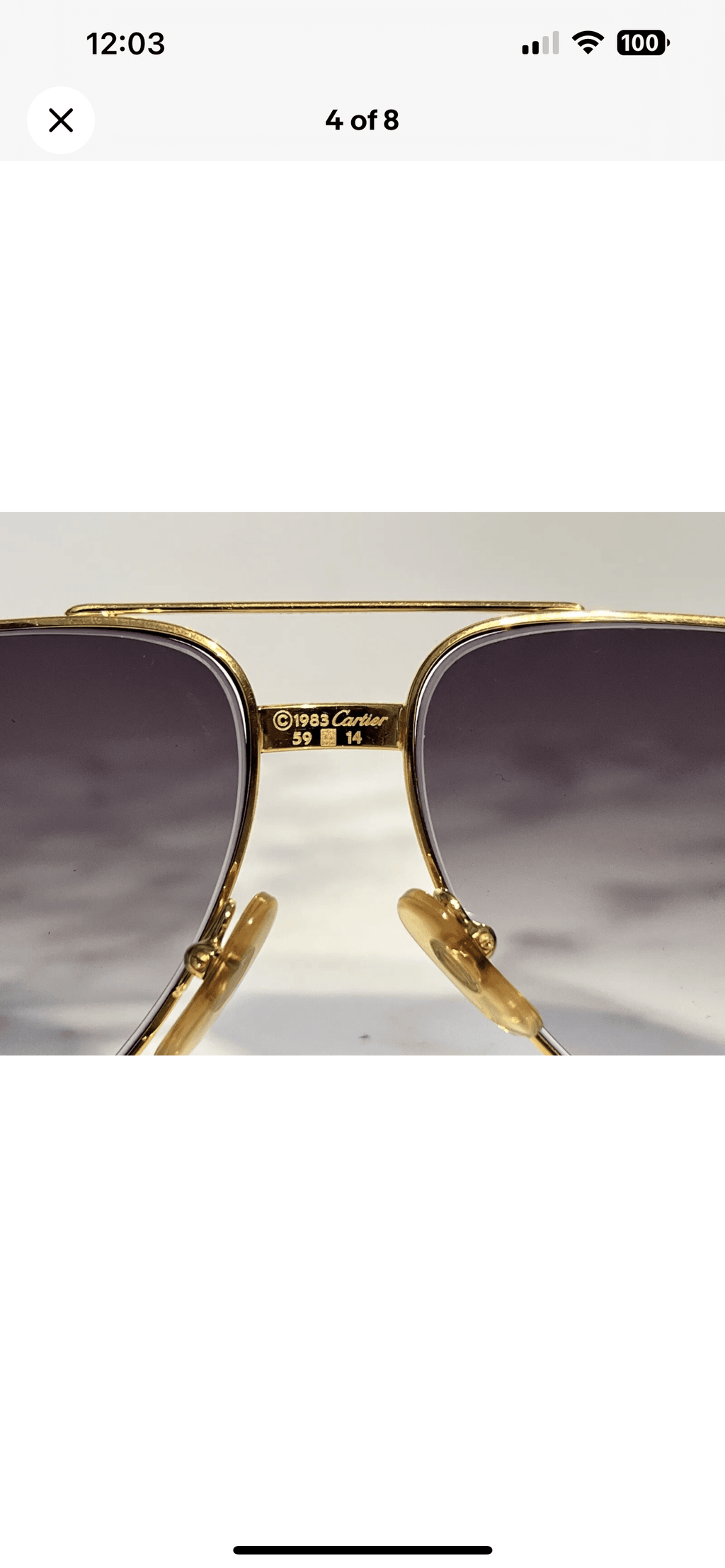 Cartier Santos Sunglasses Glasses Frames