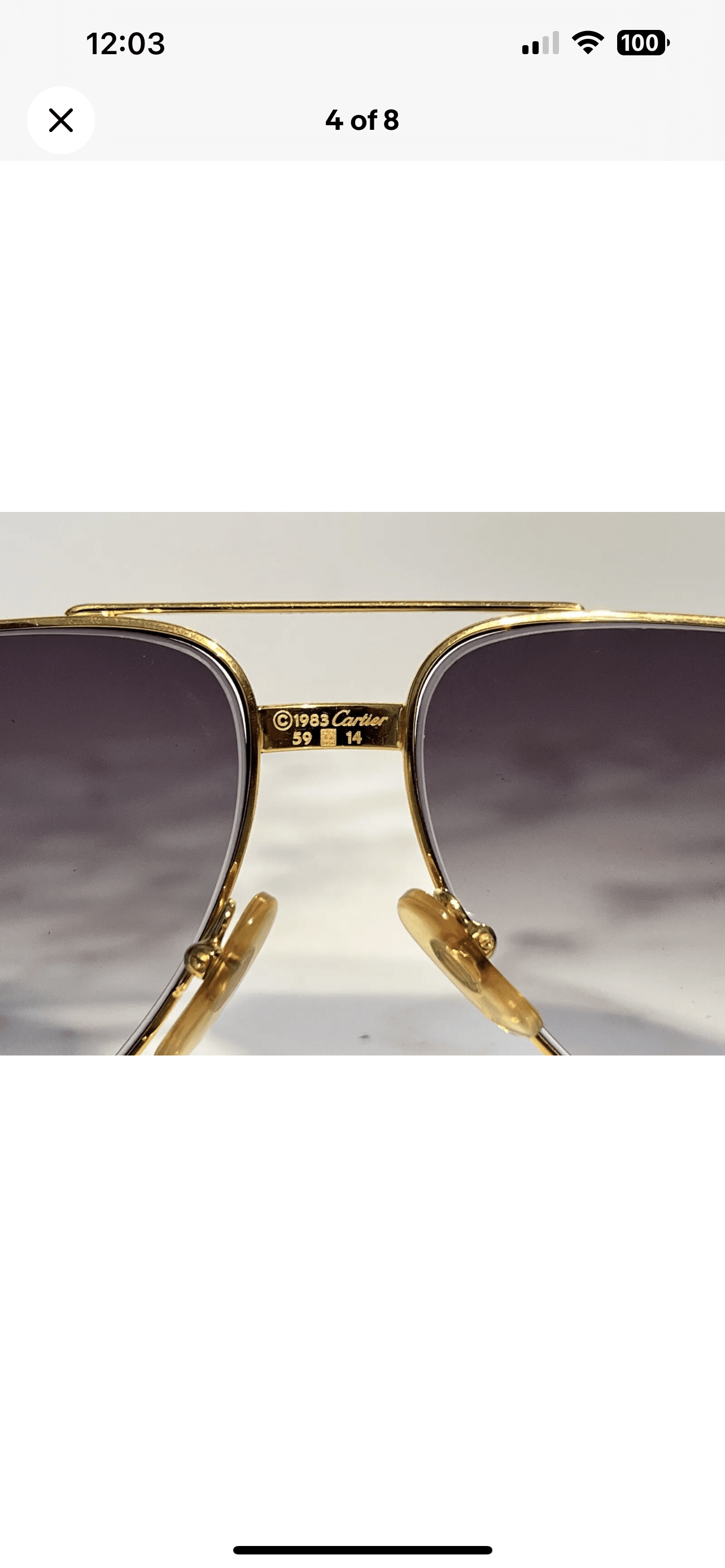 Cartier Santos Sunglasses Glasses Frames
