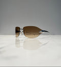 Cartier Panthere C Decor Platinum Sunglasses Glasses Eyeglasses Frame