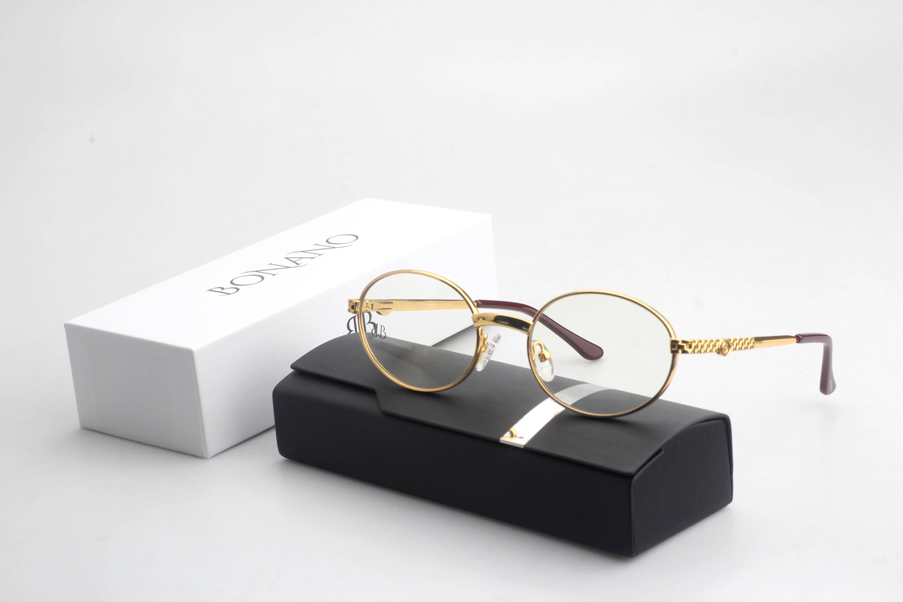 Bonano Portofino Gold Eyeglasses Frame