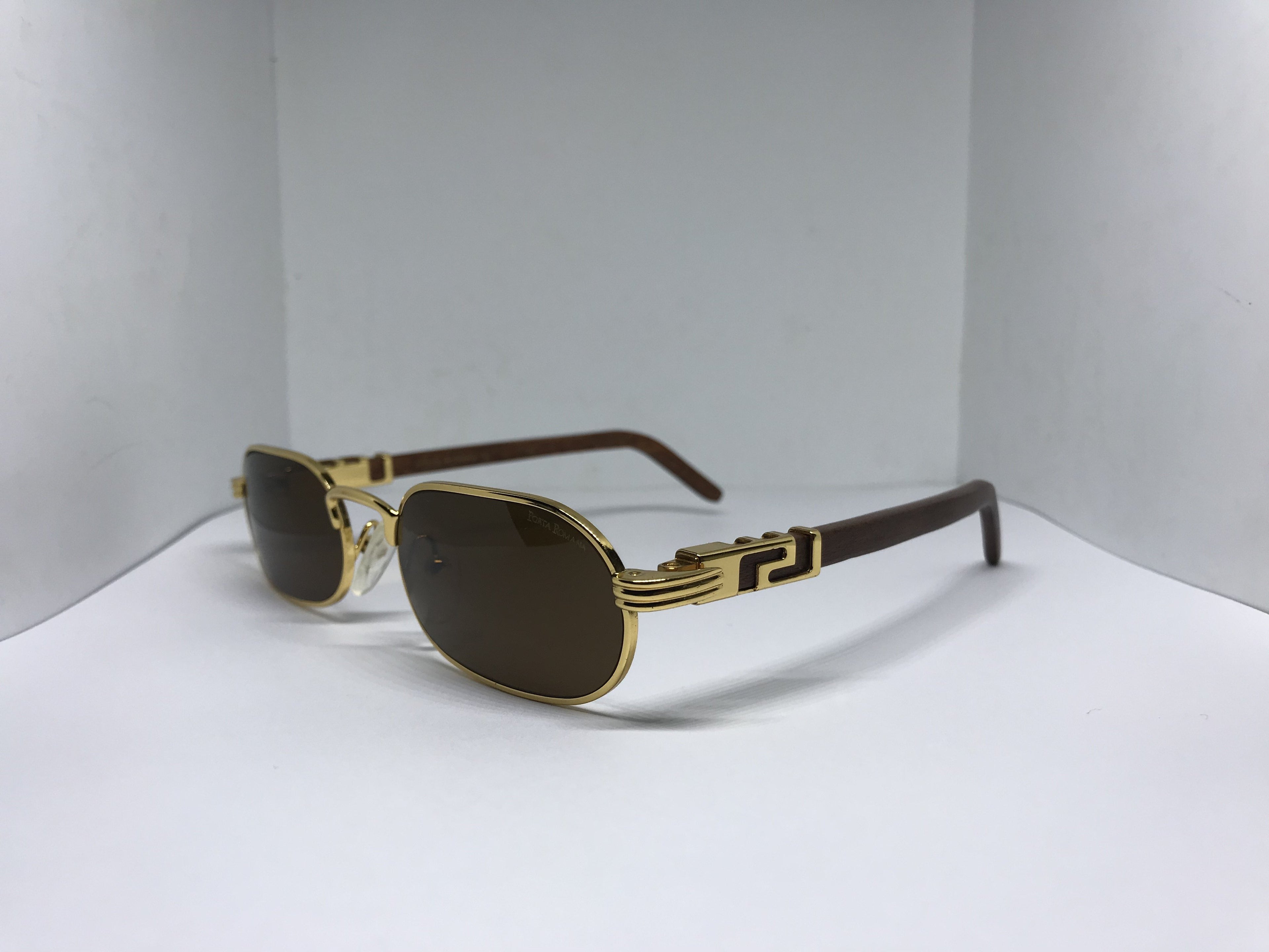 Porta Romana 32 Gold Sunglasses Glasses - Braglia