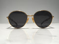 Cartier Bagatelle Gold Wood Sunglasses