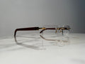 Cartier Bubinga Wood Gold Frames Sunglasses Glasses