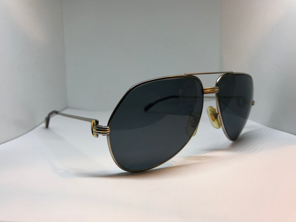 Cartier Teardrop Stainless Gold Vintage Sunglasses - Braglia