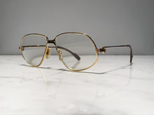Load image into Gallery viewer, Cartier Panthere Vendome Decor Gold Vintage Sunglasses Glasses Eyeglasses Frame
