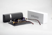 Load image into Gallery viewer, Bonano Venician Gold Rimless Sunglasses Frame
