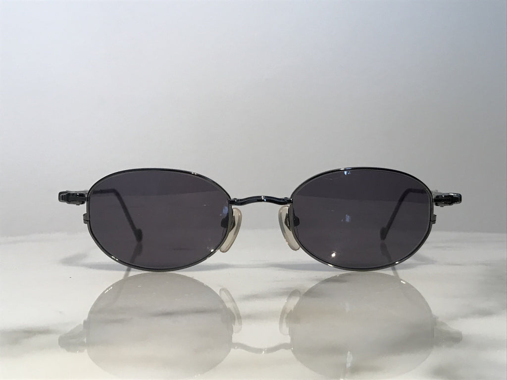 JEAN PAUL GAULTIER 58-8103 GUNMETAL VINTAGE LUXURY SUNGLASSES GLASSES - Braglia