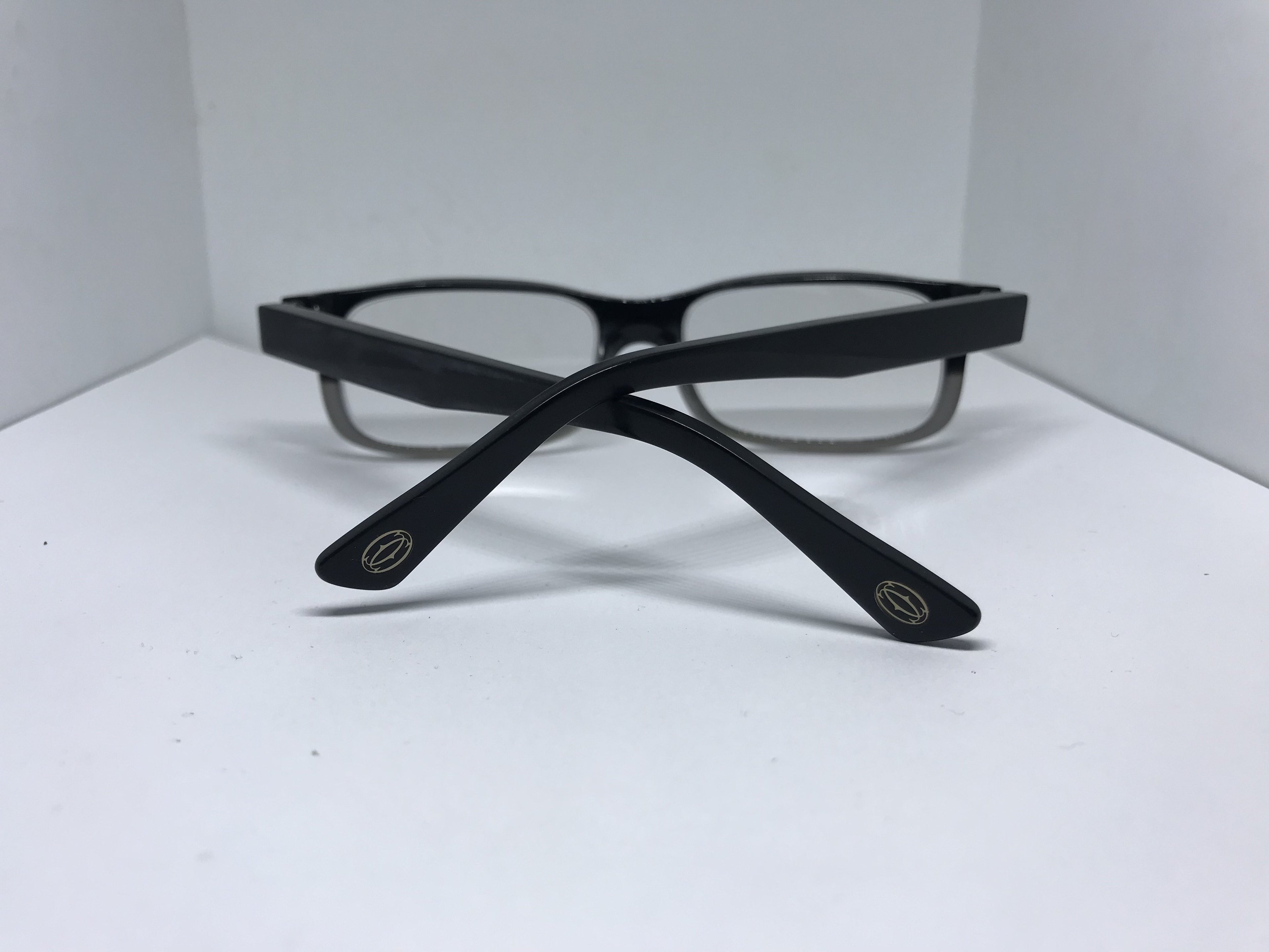 Cartier Duke Vintage Glasses Sunglasses Frames Horn Woods Wires Gold Platinum. - Braglia