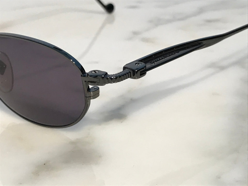 JEAN PAUL GAULTIER 58-8103 GUNMETAL VINTAGE LUXURY SUNGLASSES GLASSES - Braglia