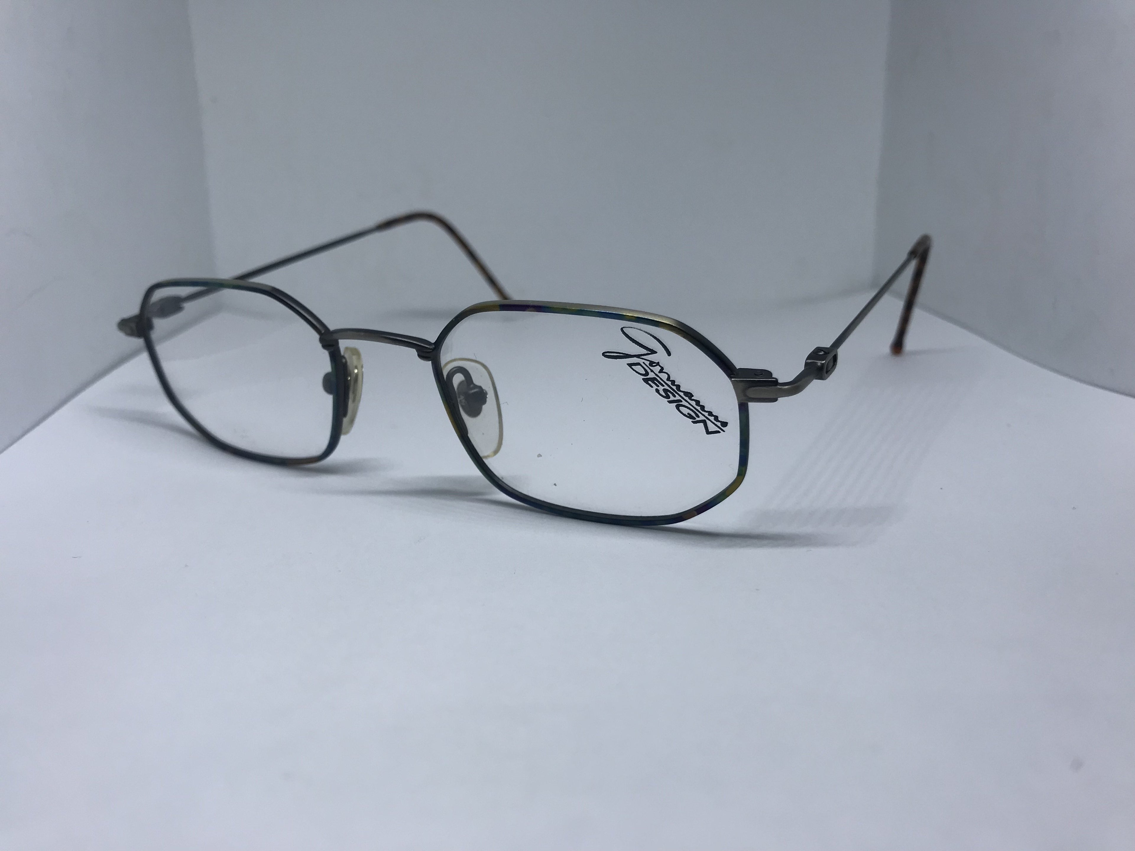 Gormanns Titanium Grey Eyeglasses Frame - Braglia