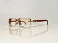 Cartier Logos Bubinga Wood Gold C’decor Frames Sunglasses Glasses