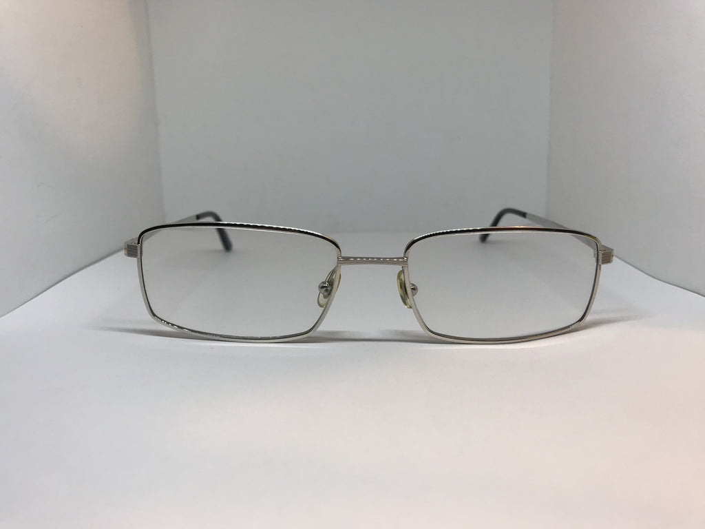 Cartier Santos Platinum Gold Vintage Sunglasses Glasses Eyeglasses Frame - Braglia