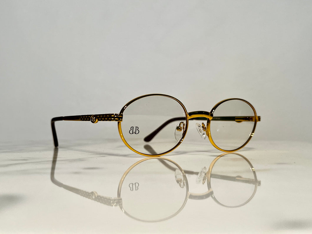 Bonano Portofino Gold Eyeglasses Frame